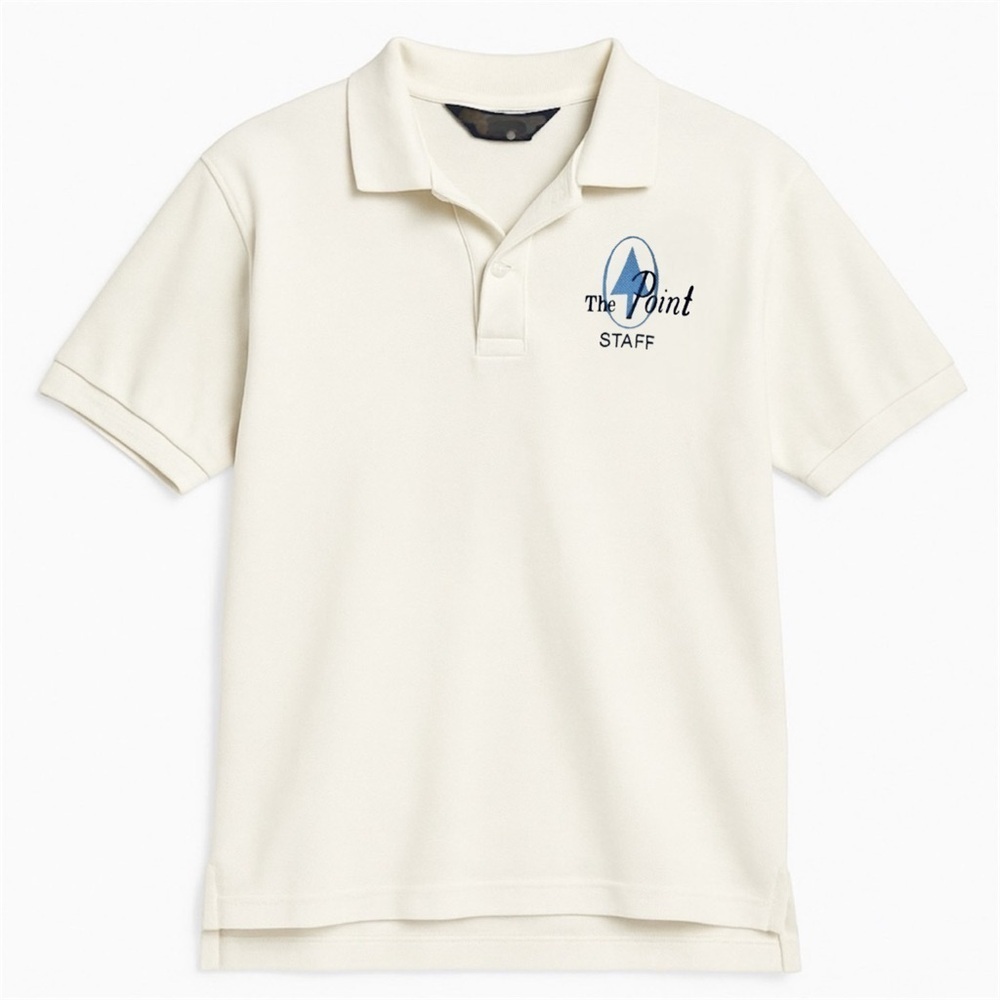 The Point Staff Vintage Summer Camp Polo Shirt